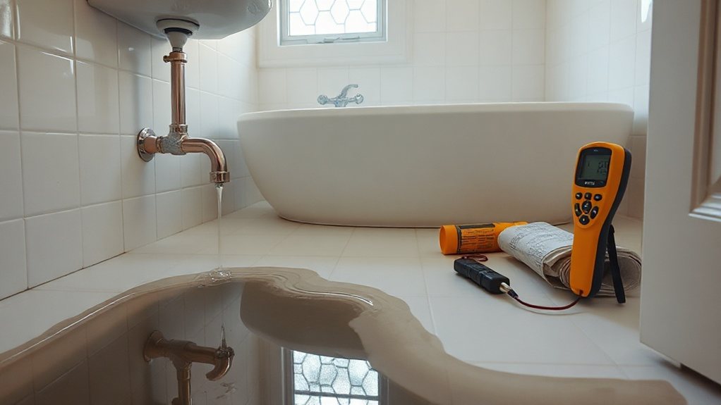 Insurer-ready escape of water trace and access report in New Malden